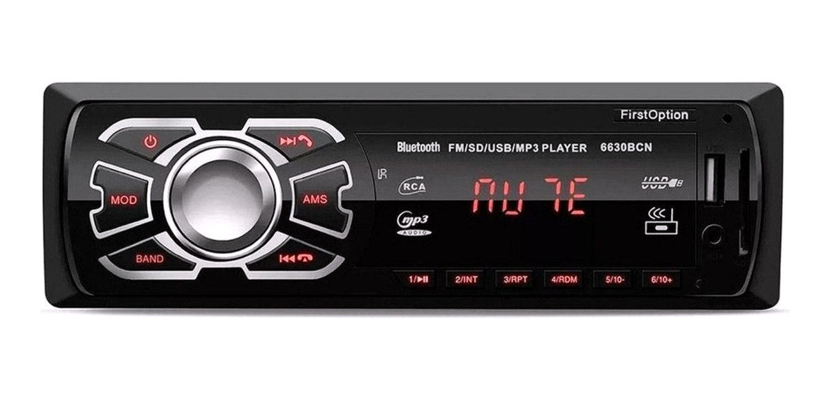 Som mp3 rádio bluetooth universal automotivoplayer usb bt sd