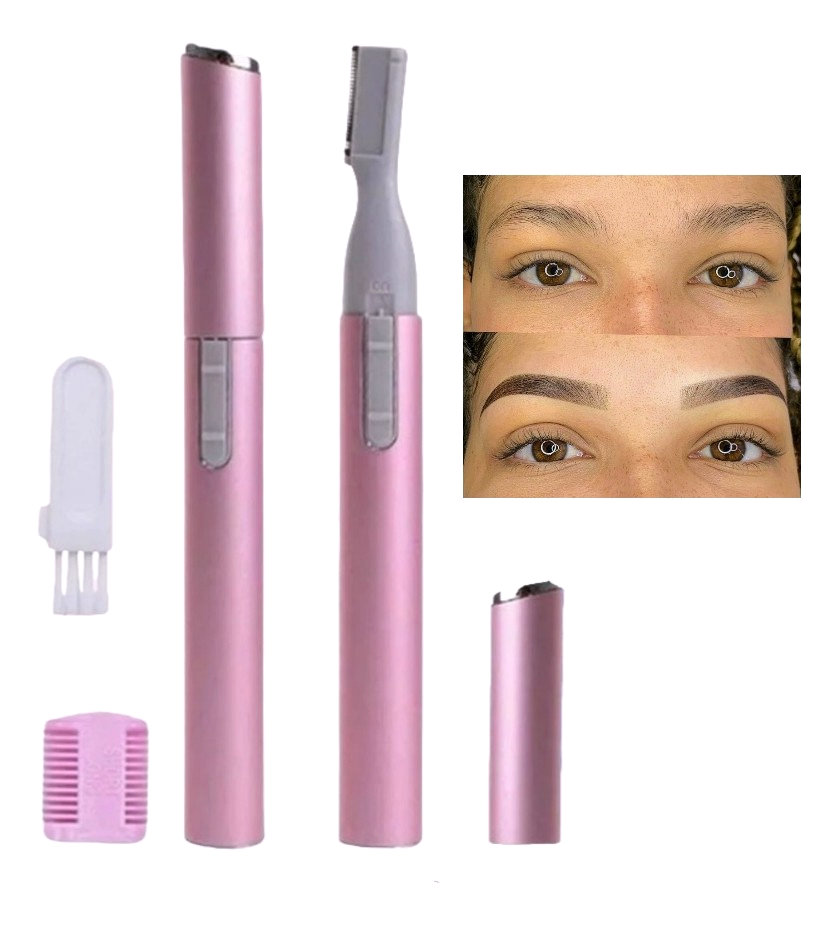 Depilador Elétrico Sobrancelhas Caneta Aparador Buço