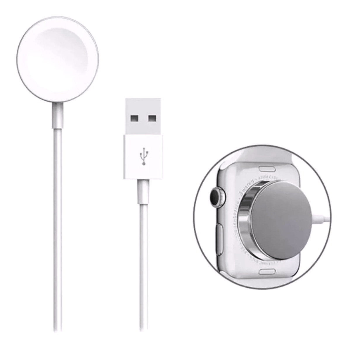 Cabo Carregador Smartwatch W68 W69 W59 W29 W28 W27 U9 X8 e outros novo