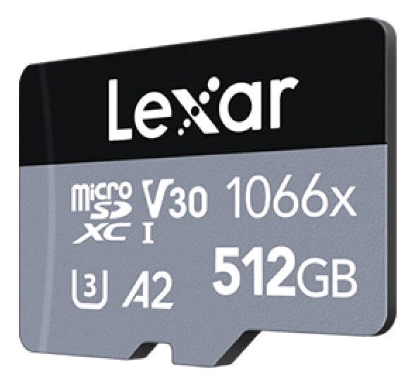 Cartao De Memoria original Lexar Professional Silver 512gb Microsdxc classe 10 lacrado