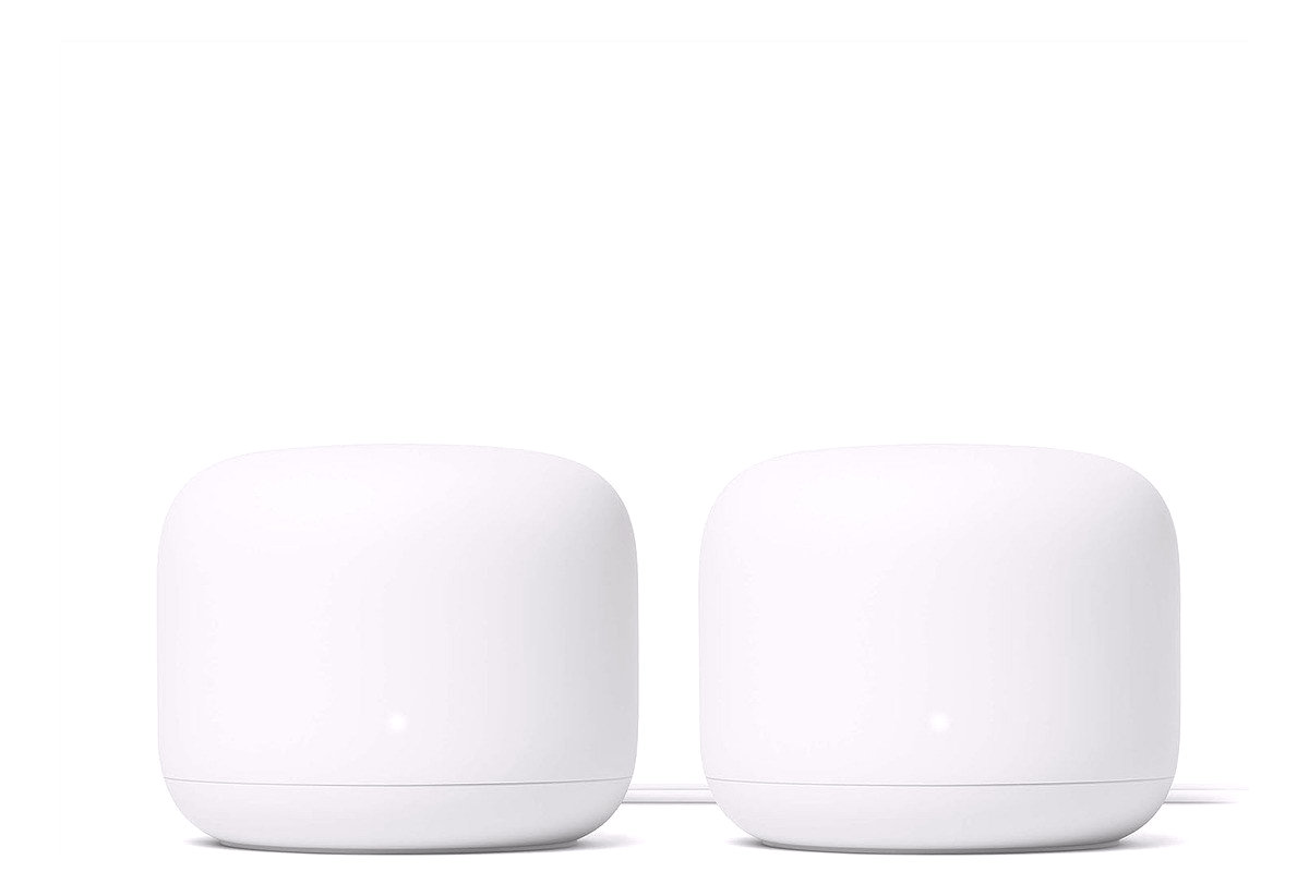 Roteador Mesh Google Nest Wifi - Ac2200  - kit com 2 unidades - Sistema WiFi Mesh  lacrado