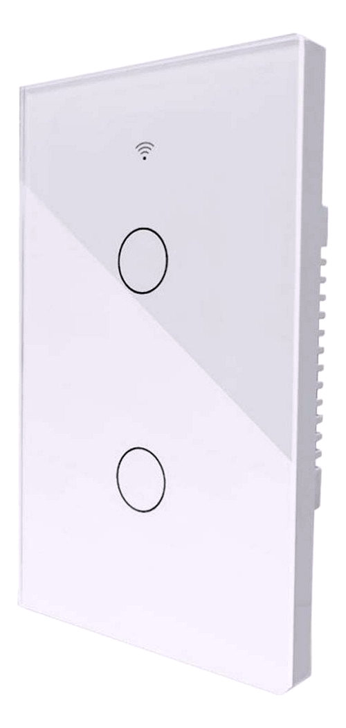 Interruptor Inteligente Wifi Smart Touch 2 Botões Alexa Tuya novo