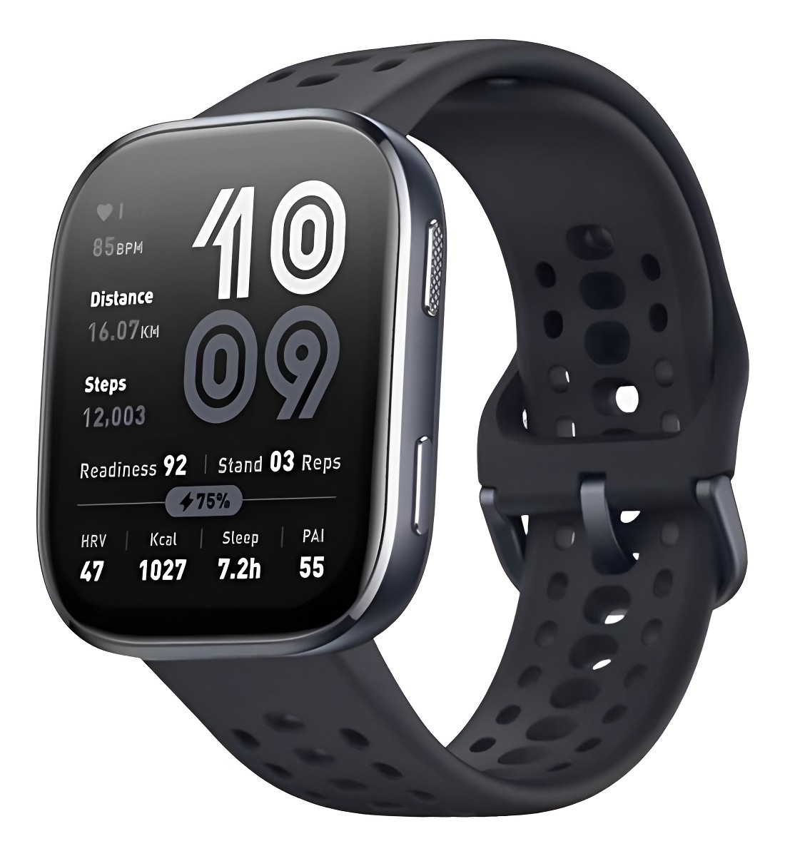 Relógio Inteligente Amazfit Bip 6 Gps 5atm Preto Azul-escuro pronta entrega