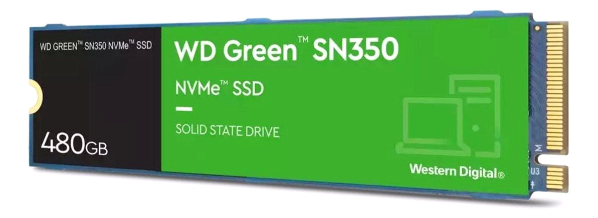 M2 480Gb Wd green Western Digital verde sn350