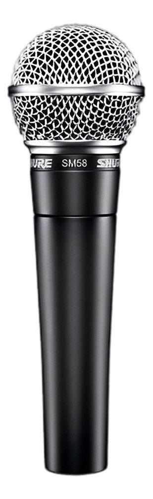 Microfone Shure SM SM58-LC Dinâmico Cardioide Pronta entrega
