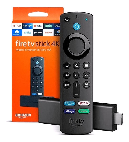 Fire Tv Stick 4k 2 geração wi-fi 6 Controle Remoto Voz Alexa Amazon lacrado