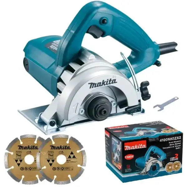 Serra Mármore 4.3/8 1300w C/ 2discos 4100NH3ZX2 Makita pronta entrega