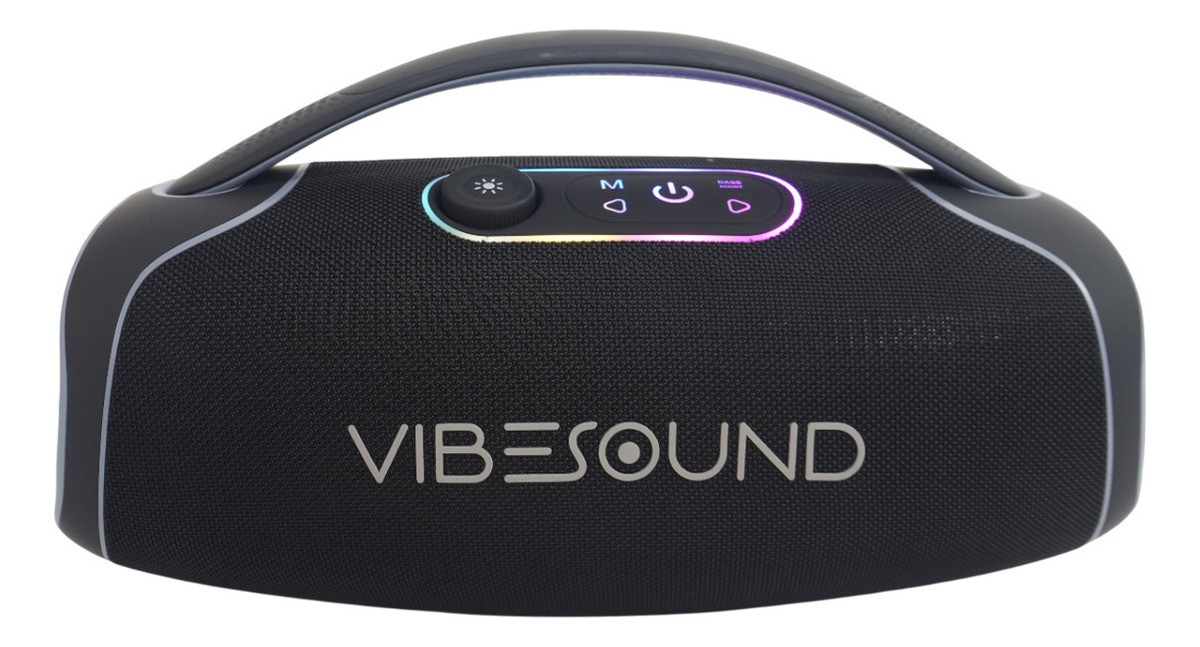 Caixa De Som Vibe Sound V4 Bazooka 100w Bluetooth Boombox Resistente Água lacrada