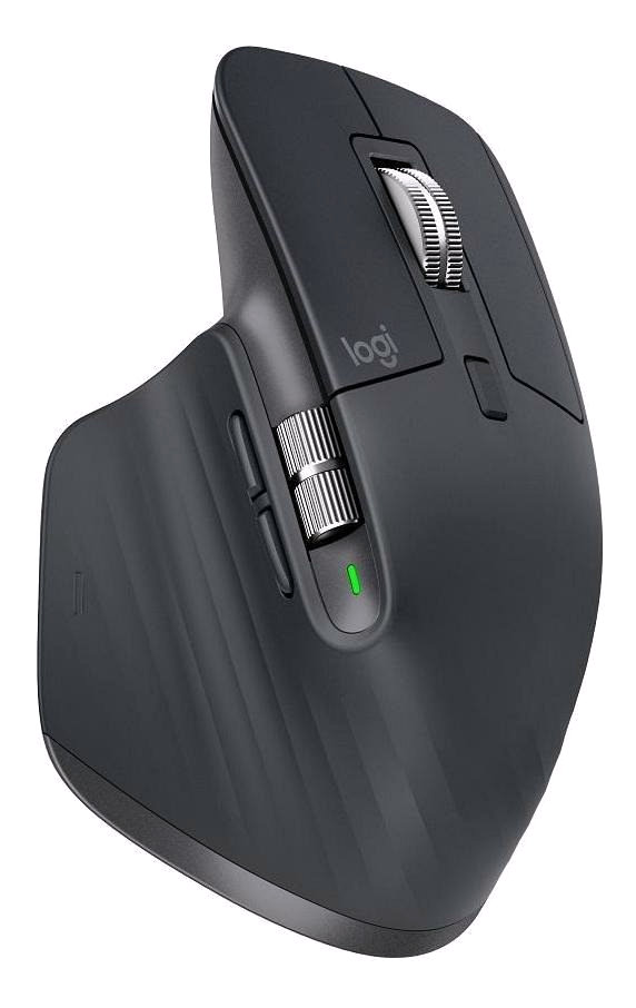 Mouse Sem Fio Mx Master 3s, Wireless, Preto lacrado