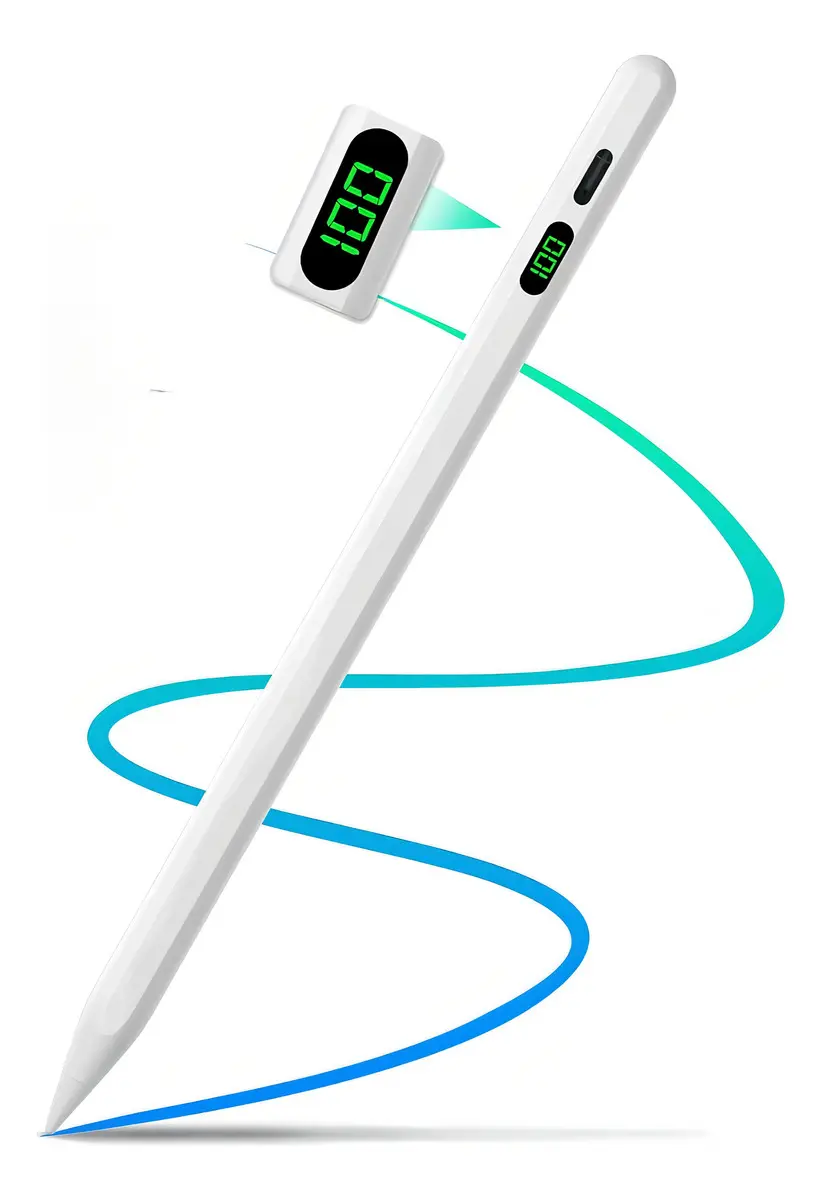 Caneta Stylus Capacitiva com Conexão USB-C para iPad