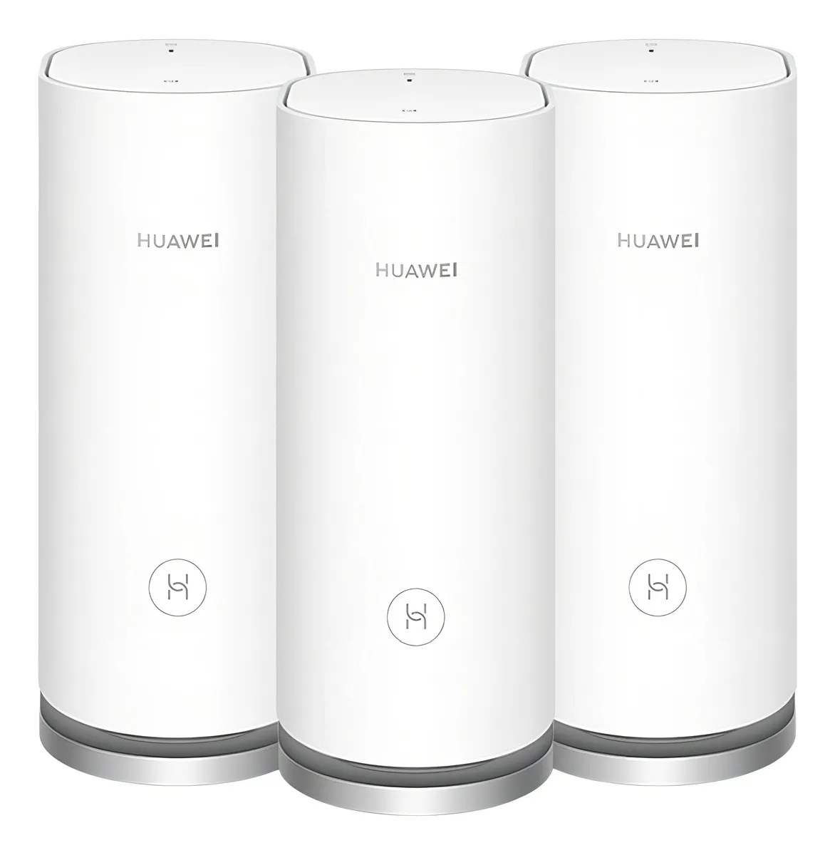 Sistema Wi-Fi Mesh 3 Huawei AX3000 WS8100 - Kit com 3 Unidades