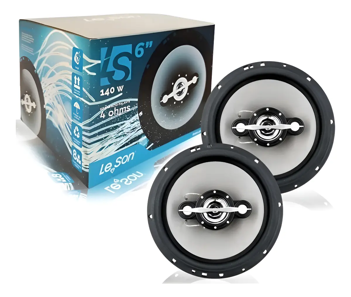 Alto-Falante LS6 Leson 6 Polegadas - Alta Performance