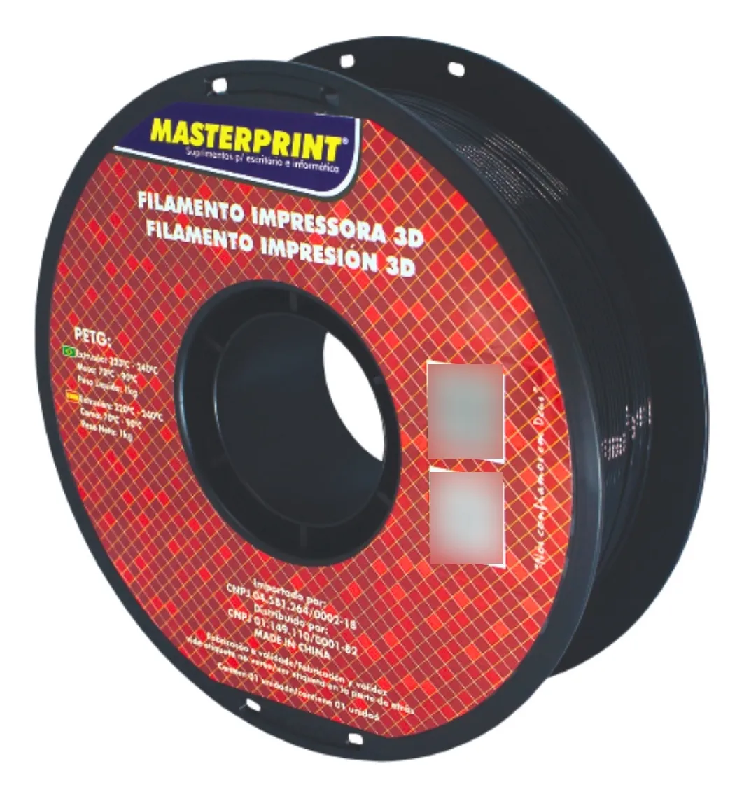 Filamento PETG para Impressora 3D 1.75mm - 1kg