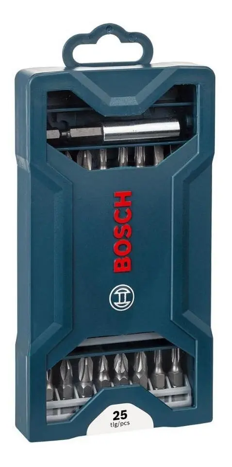Jogo de Bits X-Line Bosch com 25 Peças