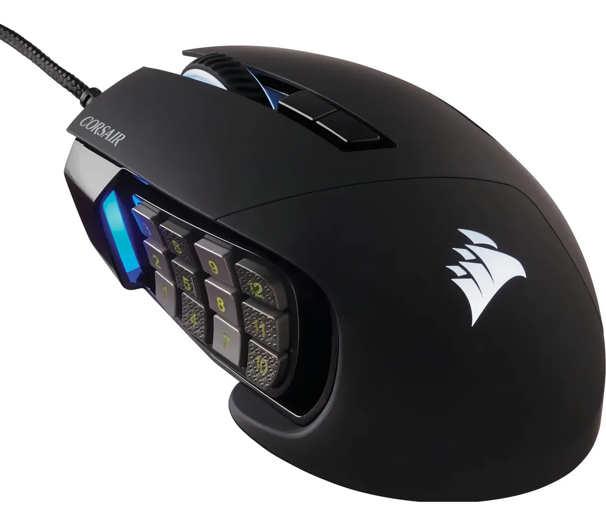 Mouse Corsair Scimitar RGB Elite para Jogos MOBA/MMO