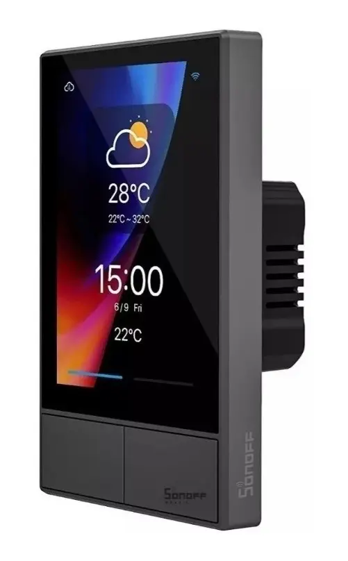 Sonoff NSPanel Interruptor Smart WiFi Touch 4x2 compat. Alexa google Home