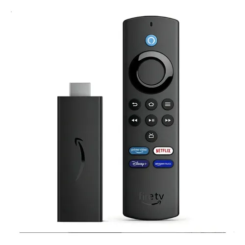 Fire TV Stick 3 geração de voz Full HD 8GB preto
